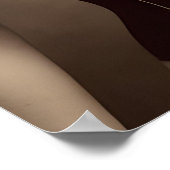 Mooie Victoriaans kerkvrouw Poster (Hoek)