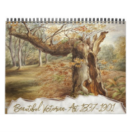 Mooie Victoriaans Schilderijen Landschap Natuur Kalender