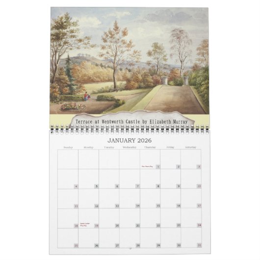 Mooie Victoriaans Schilderijen Landschap Natuur Kalender (Jan 2026)