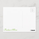 Mooie Victoriaans vergeet-me-niet Briefkaart (Achterkant)