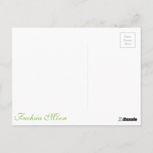 Mooie  Victoriaans vergeet-me-niet Briefkaart (Achterkant)