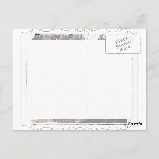 Mooie Victoriaans vrouwen in lange  jurken Briefkaart (Achterkant)