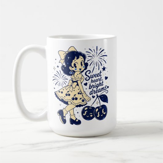 Mooie Vierde Juli Onafhankelijkheidsdag Koffiemok (Links)