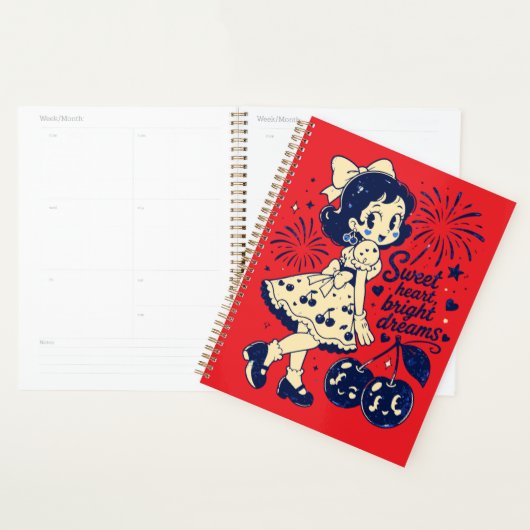 Mooie vierde juli Onafhankelijkheidsdag Planner (Display)