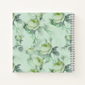 Mooie vintage bloemen notitieboek (Achterkant)