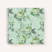 Mooie vintage bloemen notitieboek (Voorkant)