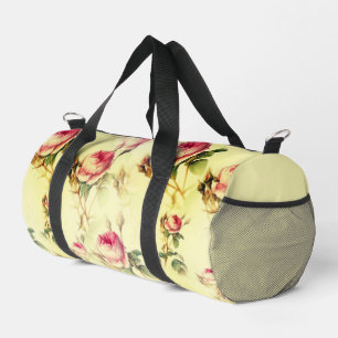 Mooie vintage bloemen plunjezak