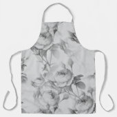 Mooie vintage bloemen schort (Voorkant)