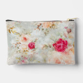 Mooie vintage bloemrijke monogram etui (Achterkant)