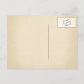 Mooie vintage bruiloft RSVP briefkaarten (Achterkant)