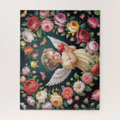 Mooie Vintage Cherubijn Legpuzzel (Verticaal)