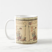 Mooie Vintage Dame Koffiemok (Links)