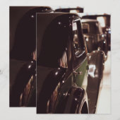 Mooie vintage klassieke autoshowroom (Voorkant / Achterkant)