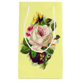 Mooie Vintage Meisjesachtige Bloem Kunst Klein Cadeauzakje