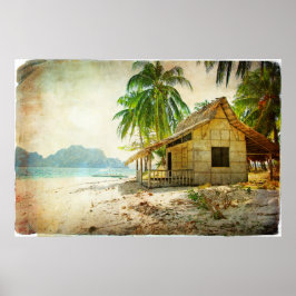 Mooie Vintage Poster van 36 x 24 inch, papier (ste