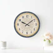Mooie vintage wijzerplaat wandklok (Huis)