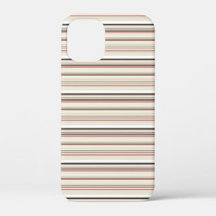 Mooie vintage witte rode strepen Case-Mate iPhone case