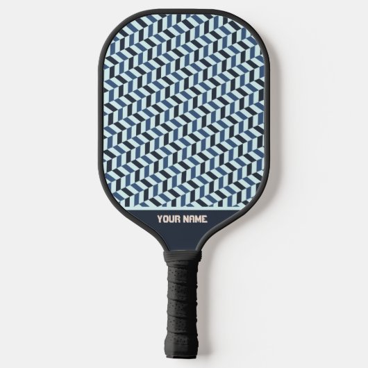 Mooie Vintage Workout Retro Pickleball Paddle (Achterkant)