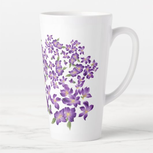 Mooie Violet Paarse Mok (Rechts)