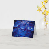 Mooie "Violets zijn blauw" Verjaardag Kaart (Gele Bloem)