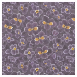 Mooie viooltjes stof