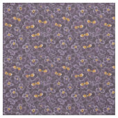Mooie viooltjes stof (Swatch)