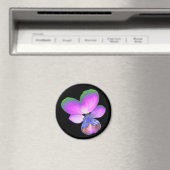 Mooie Viooltjesmagneet Magneet (Insitu (Vaatwasser))