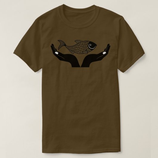 mooie vis t-shirt (Design voorkant)