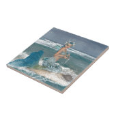 Mooie vis van het Zee Tegeltje (Zijkant)