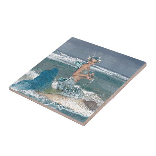 Mooie vis van het Zee Tegeltje (Zijkant)