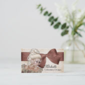 Mooie  Visitekaartjes Lady 1 (Staand voorkant)