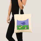 Mooie vissen tekening kunst tote bag (Voorkant (product))