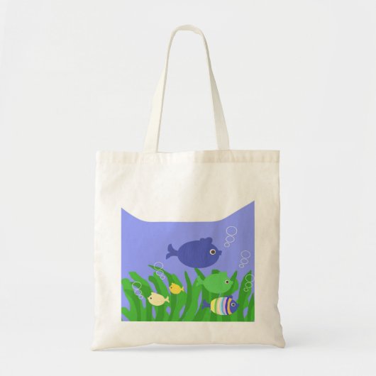 Mooie vissen tekening kunst tote bag (Voorkant)