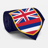 Mooie vlag Hawaii Stropdas (Opgerold)