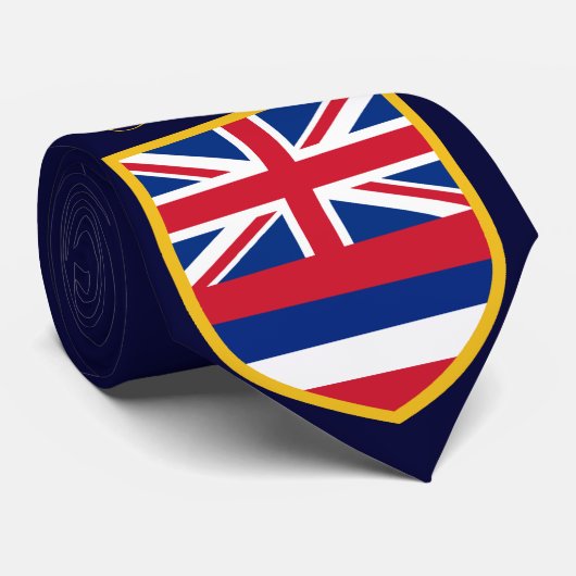 Mooie vlag Hawaii Stropdas (Opgerold)