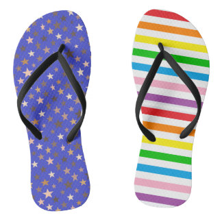 Mooie vlag van de VS Teenslippers