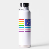 Mooie vlag van de VS Waterfles (Rechts)