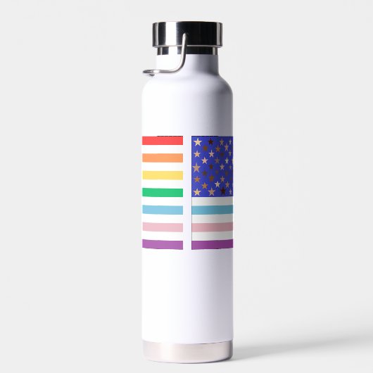 Mooie vlag van de VS Waterfles (Rechts)
