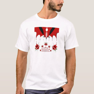 Mooie vlag van Kenia. Motif art design T-shirt