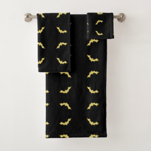 Mooie Vleermuis Handdoek Set van dichter Adiela Ak