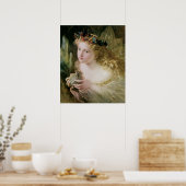 Mooie vliegende Butterflies van Sophie Anderson Poster (Keuken)
