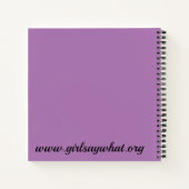 Mooie vliegjournaal notitieboek (Achterkant)