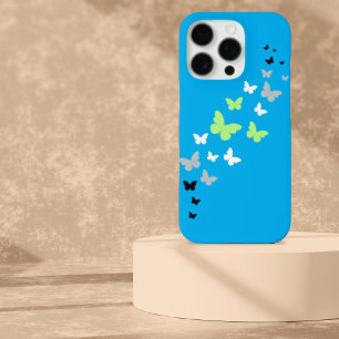 Mooie vlinder agender trots iPhone 16 pro hoesje