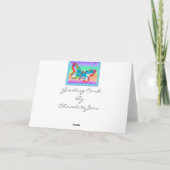 Mooie Vlinder Bedankkaart (Achterkant)