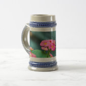 Mooie vlinder bierpul (Voorkant links)