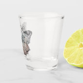 Mooie Vlinder Bruidsfeest Favor Shot Glas (Rechts)