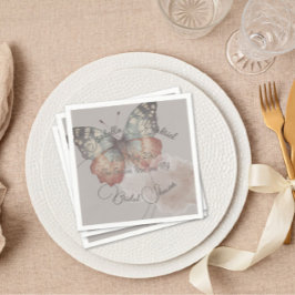 Mooie Vlinder Bruiloft Feestservetten Servet