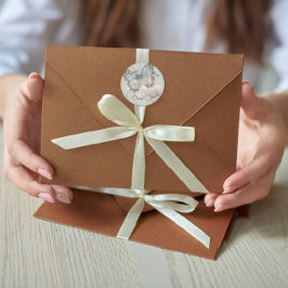 Mooie Vlinder Bruiloft Sticker