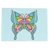 Mooie Vlinder Cadeautas (Achterkant)