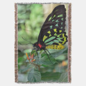 Mooie vlinder deken (Voorkant Verticaal)